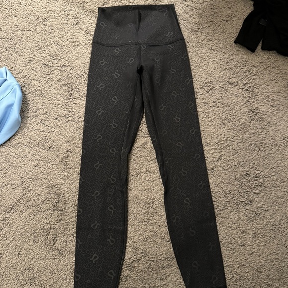 Lululemon align leggings yogo emboss size 2 - Picture 4 of 6
